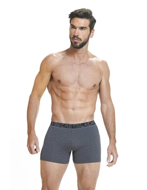 Set Bóxer Trunk Black Secret De Algodón Para Hombre 6 Piezas