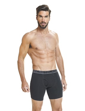 Set Bóxer Brief Black Secret De Algodón Para Hombre 5 Piezas