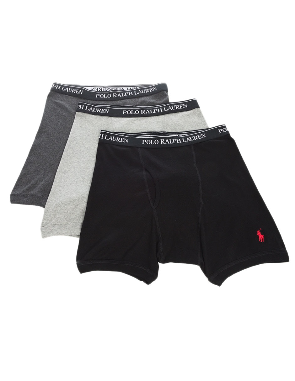 Set bóxer brief de algodón para hombre 3 piezas 5