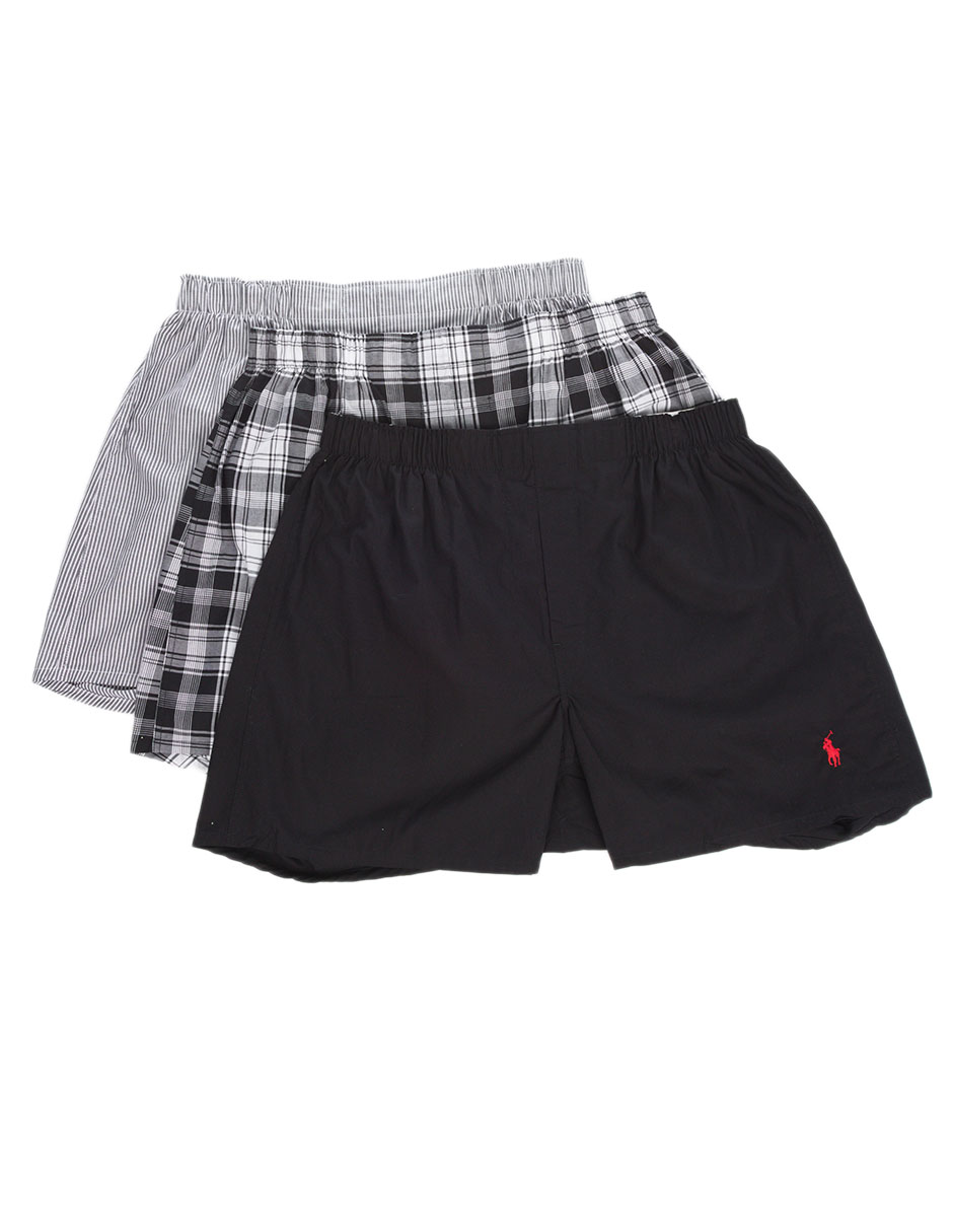 Set bóxer brief de algodón para hombre 3 piezas 5