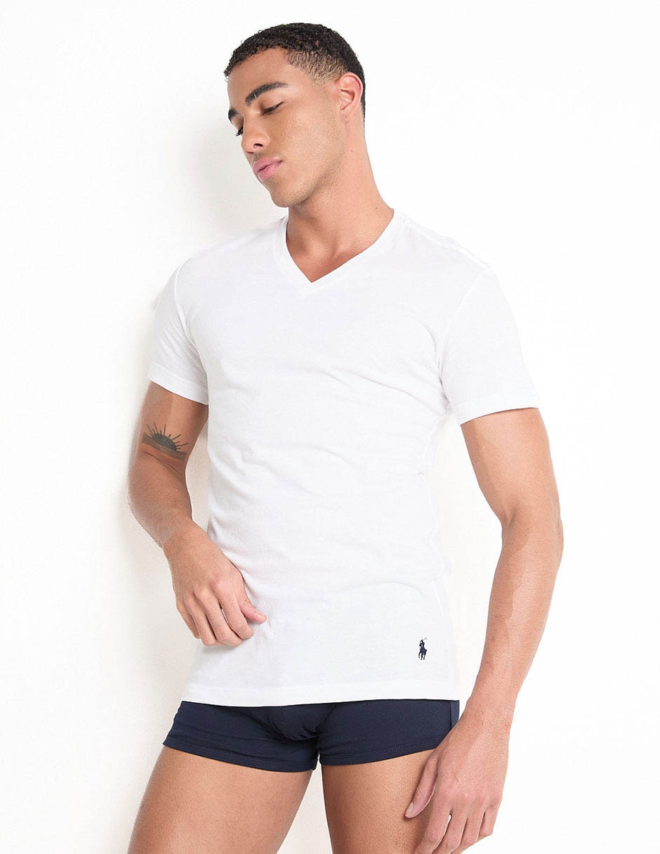 Set camiseta Polo Ralph Lauren cuello V para hombre