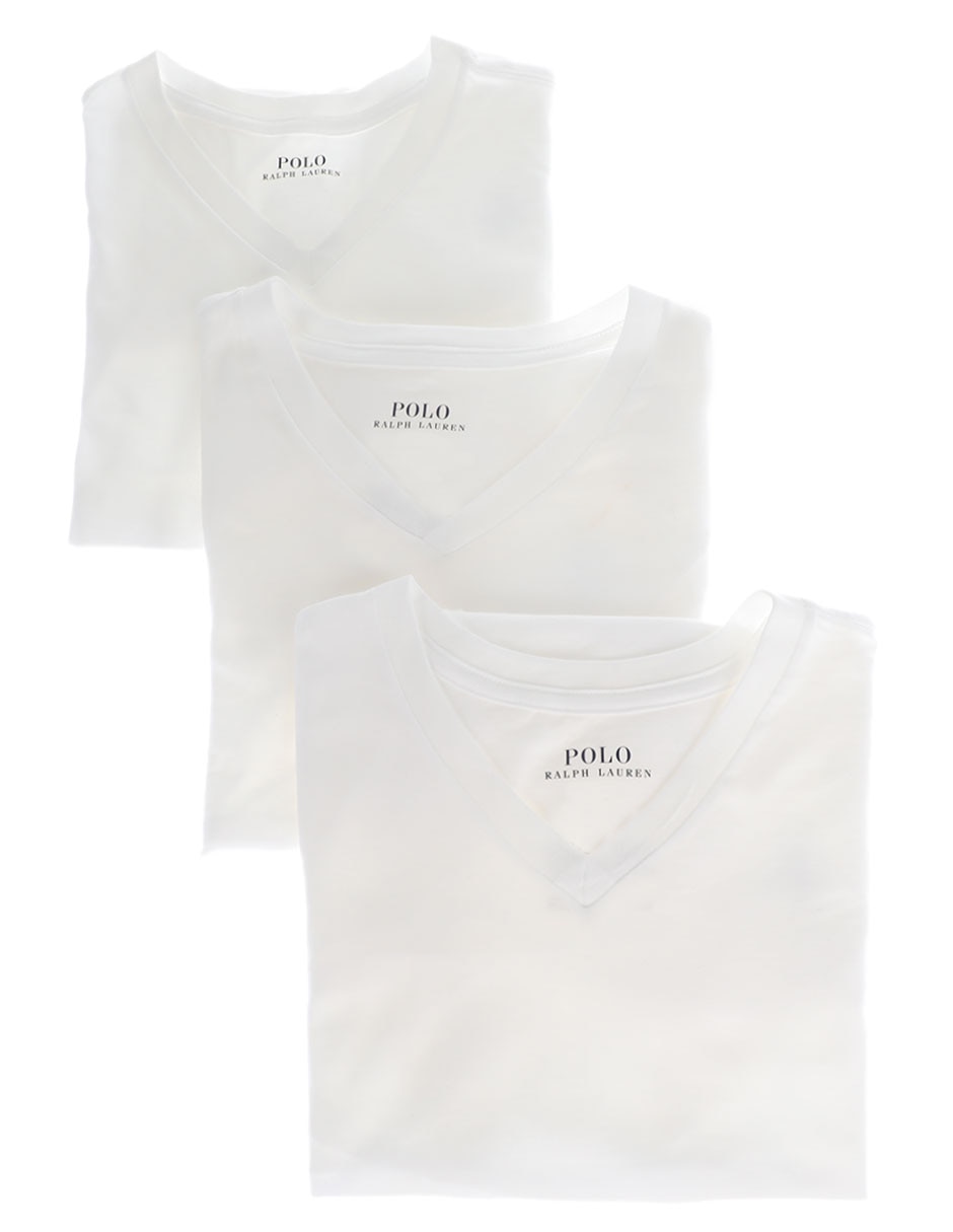 Set camiseta cuello V para hombre 5