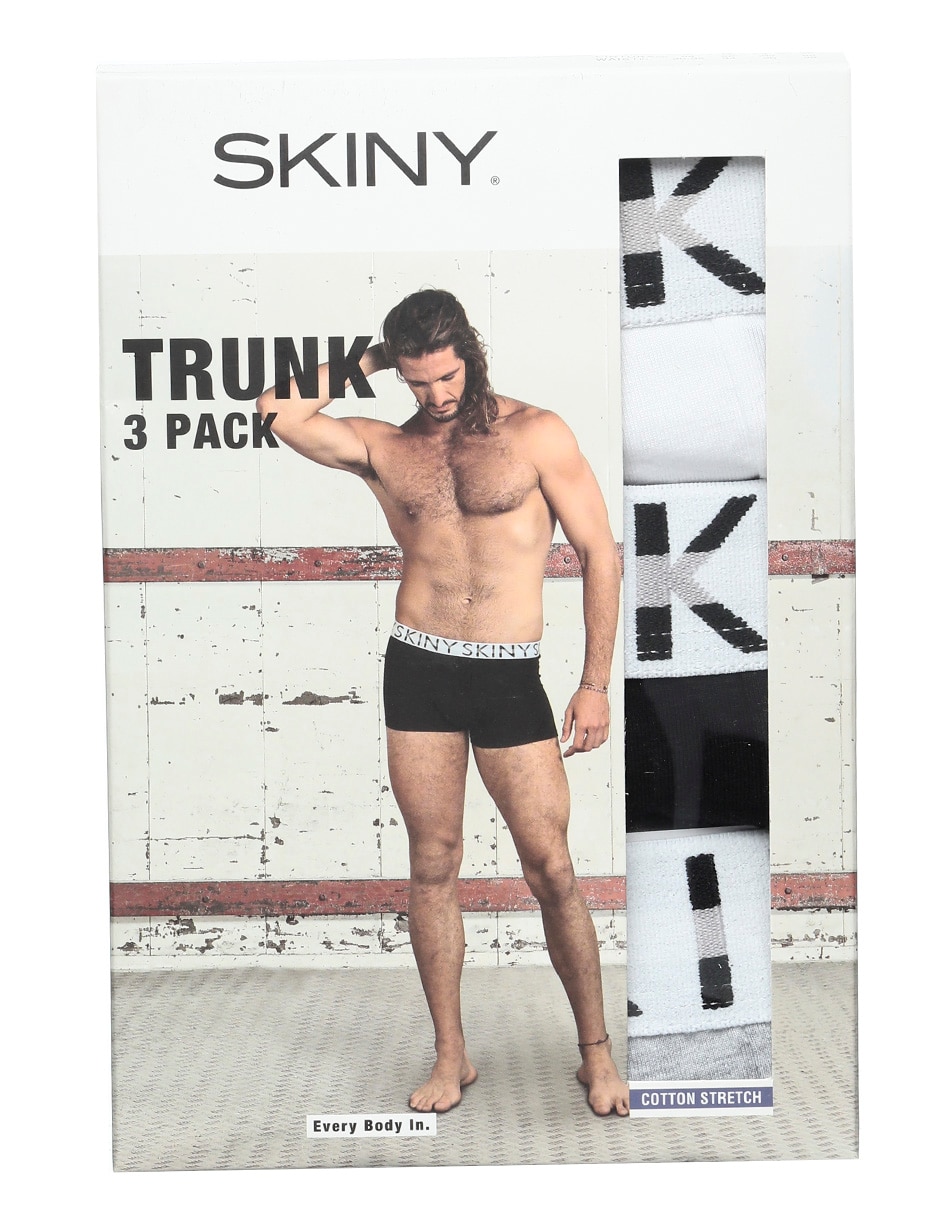Set bóxer trunk para hombre 3 piezas 6