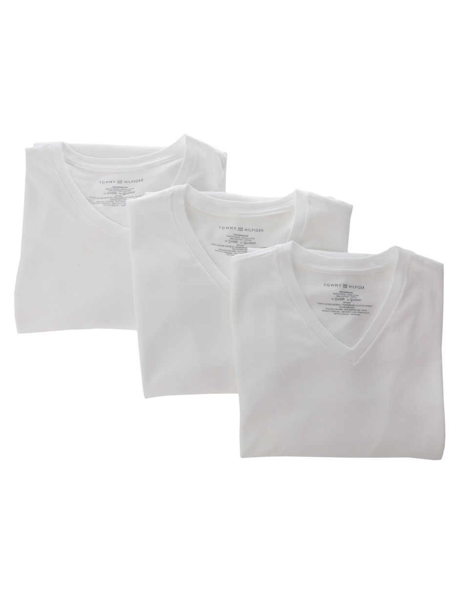 Set camiseta cuello V para hombre 5
