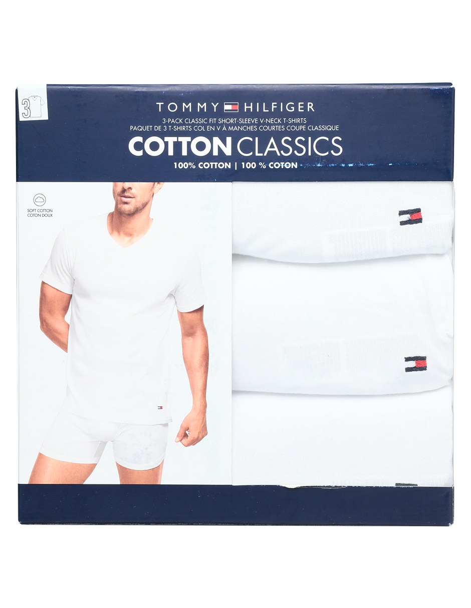 Set camiseta cuello V para hombre 6