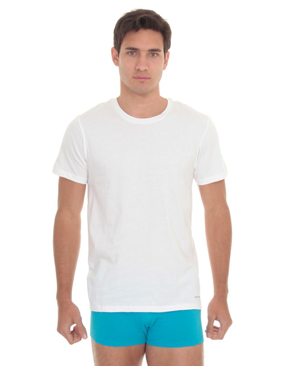 Camiseta Calvin manga corta blanca set 3 piezas |