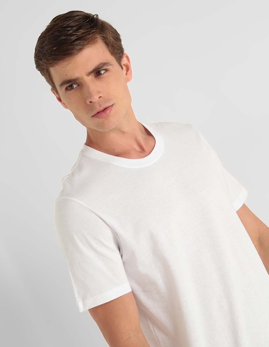 Set camiseta cuello redondo para hombre 4