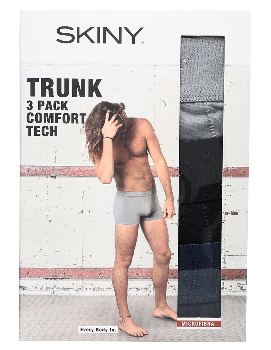 Set bóxer trunk para hombre 3 piezas 6