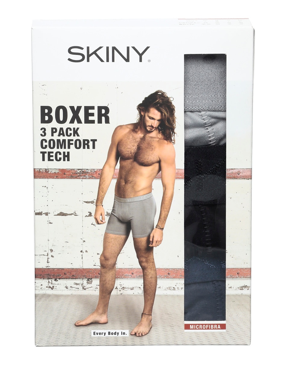 Set bóxer trunk para hombre 3 piezas 6