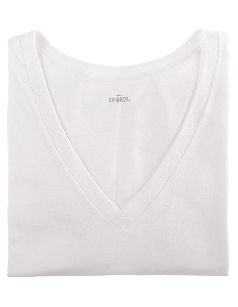 Camiseta cuello V para hombre 4