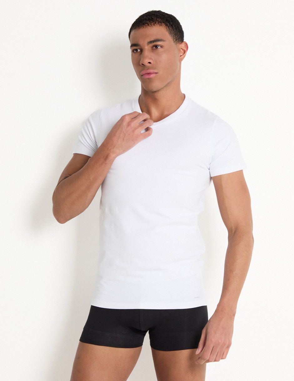 Set camiseta cuello V para hombre Set camiseta cuello V para hombre