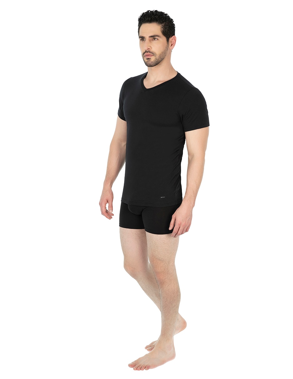 Camiseta cuello V para hombre 2