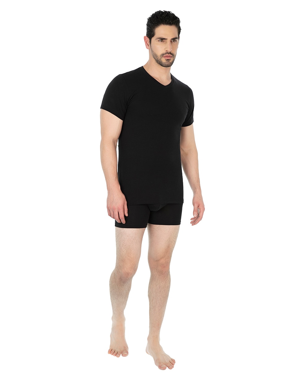 Camiseta cuello V para hombre 3