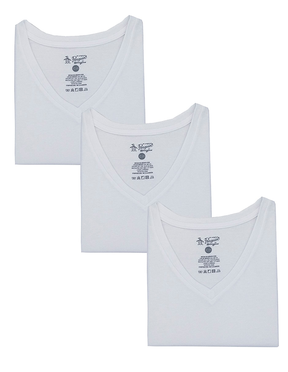 Camiseta cuello V para hombre 4