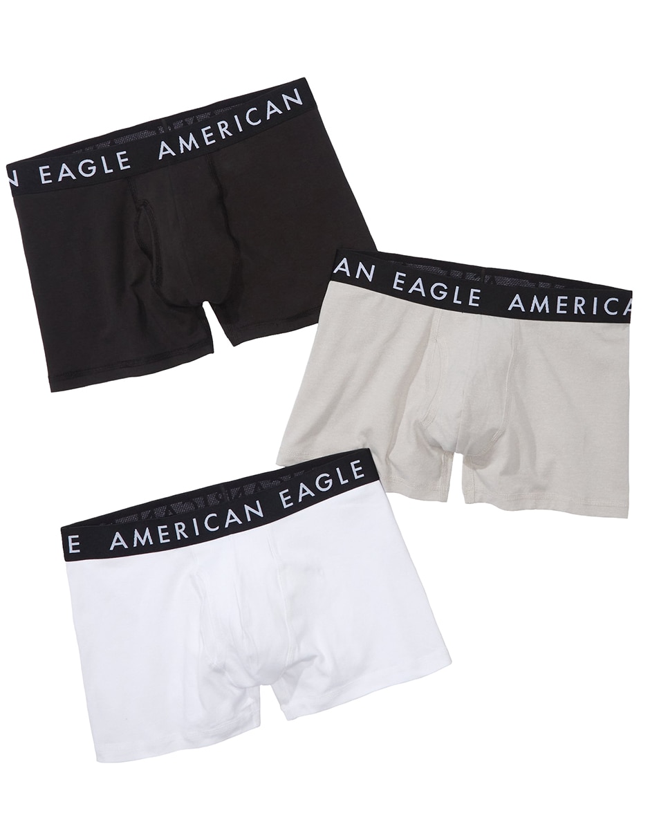 Set bóxer brief de algodón para hombre 3 piezas 3