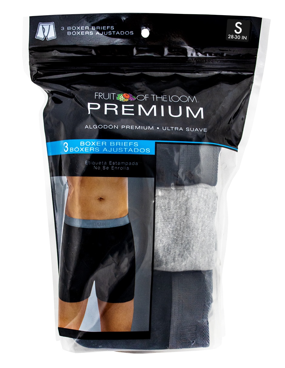 Set bóxer trunk de algodón para hombre 3 piezas 2