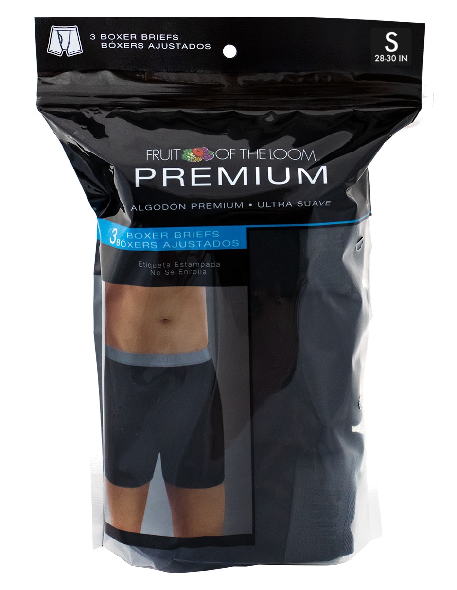 Set bóxer trunk de algodón para hombre 3 piezas 2