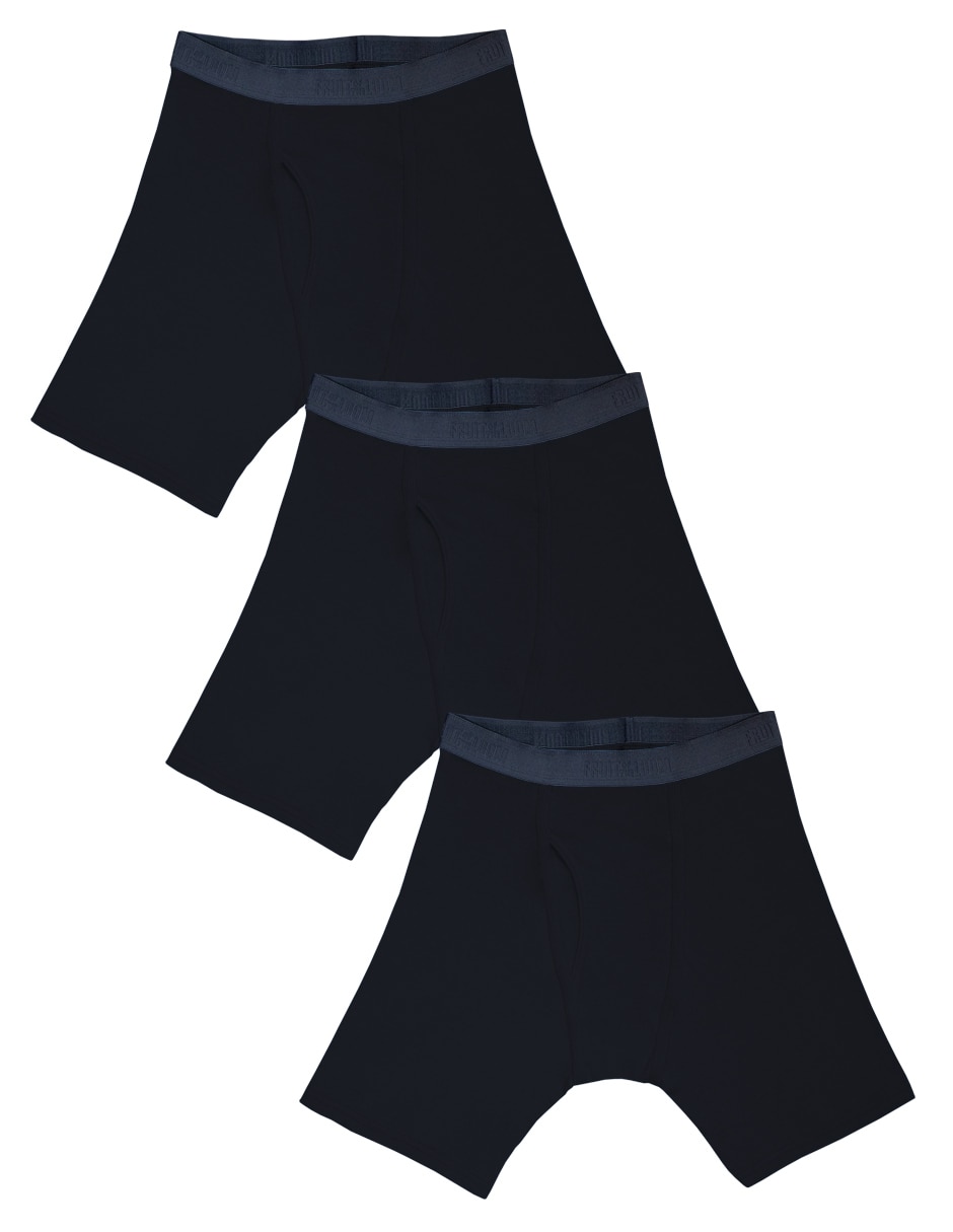 Set bóxer trunk de algodón para hombre 3 piezas 3