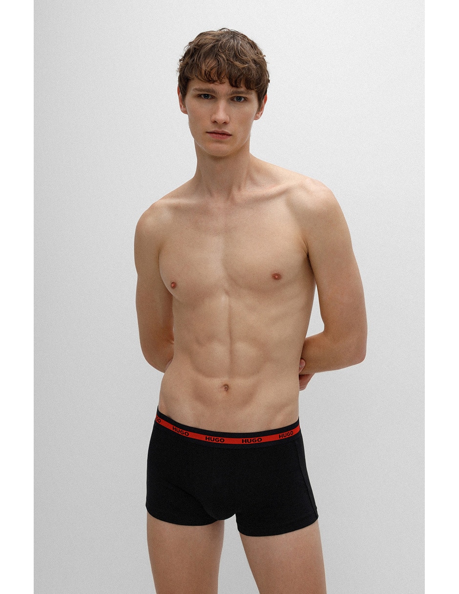 Set bóxer brief de algodón para hombre 2 piezas 3
