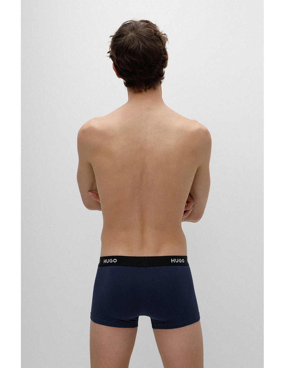Set bóxer trunk de algodón para hombre 3 piezas 5