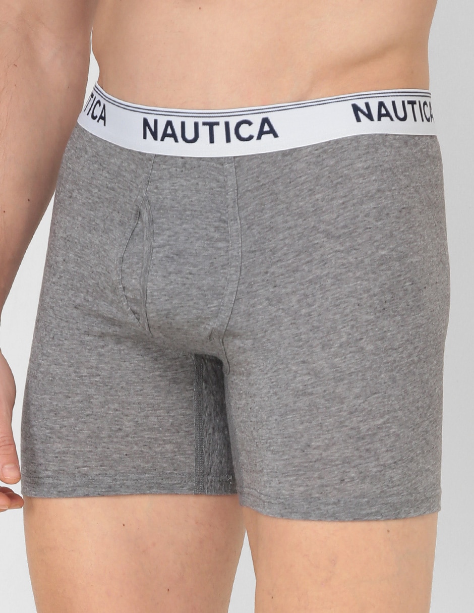 BOXER NAUTICA N62304 POLIÉST, XG, GRIS