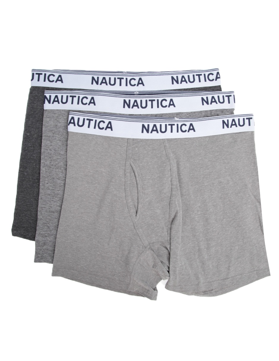 BOXER NAUTICA N62304 POLIÉST, XG, GRIS
