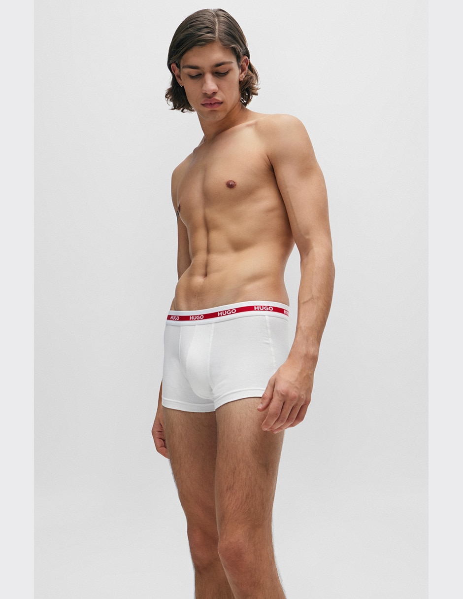 Set bóxer trunk de algodón para hombre 3 piezas 7