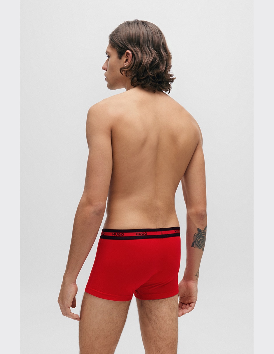 Set bóxer trunk de algodón para hombre 3 piezas 10