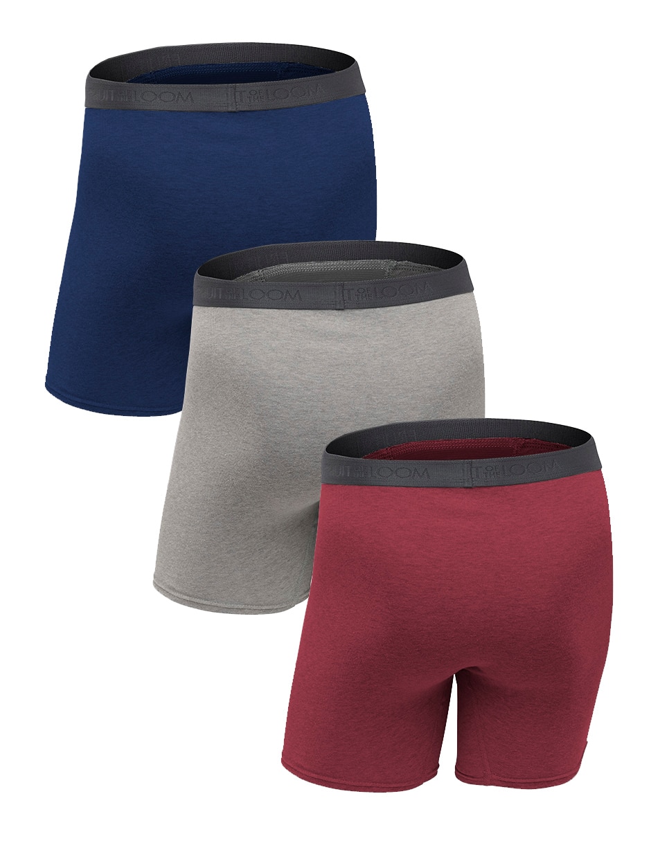 Set bóxer brief de algodón para hombre 3 piezas 6