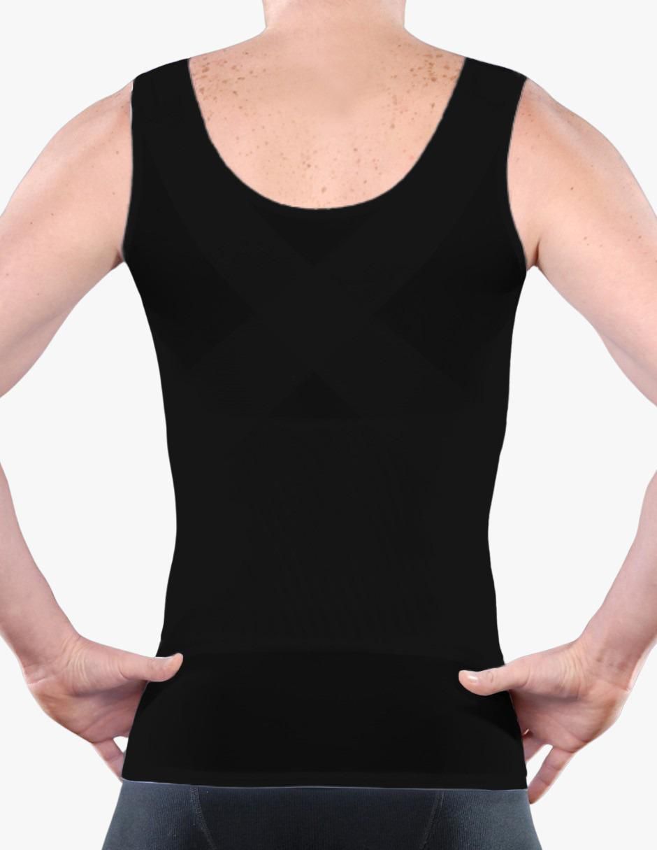 Camiseta tipo faja bodyadonay "con compresión" media "para" hombre