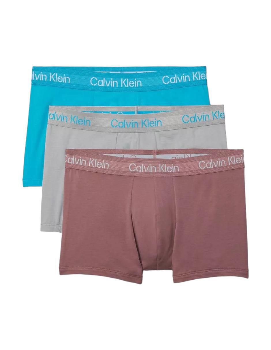 Set bóxer trunk de algodón orgánico para hombre 3 piezas 2