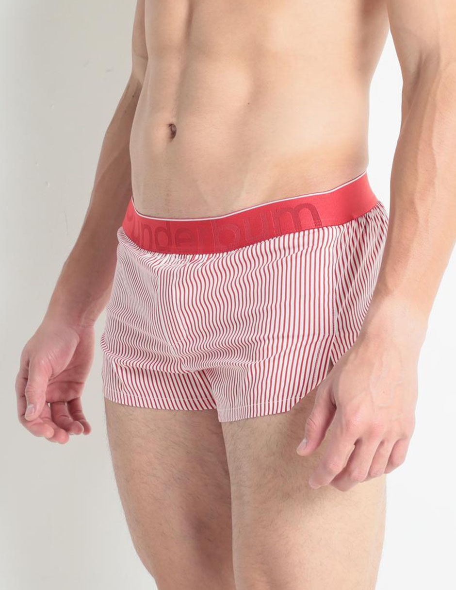 BOXER ROUNDERBUM JC08B IND AL, M, ROJO