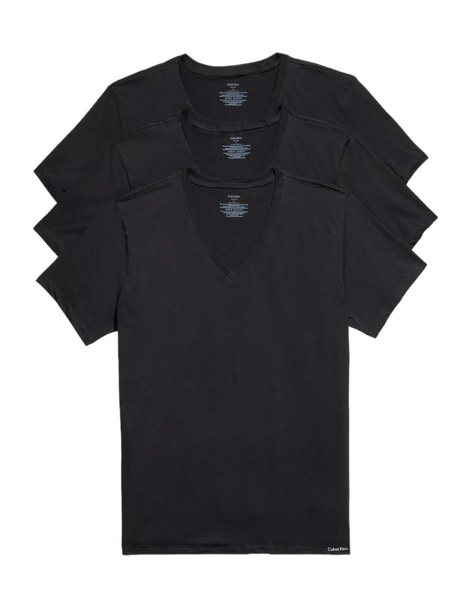 Set camiseta cuello V para hombre 2