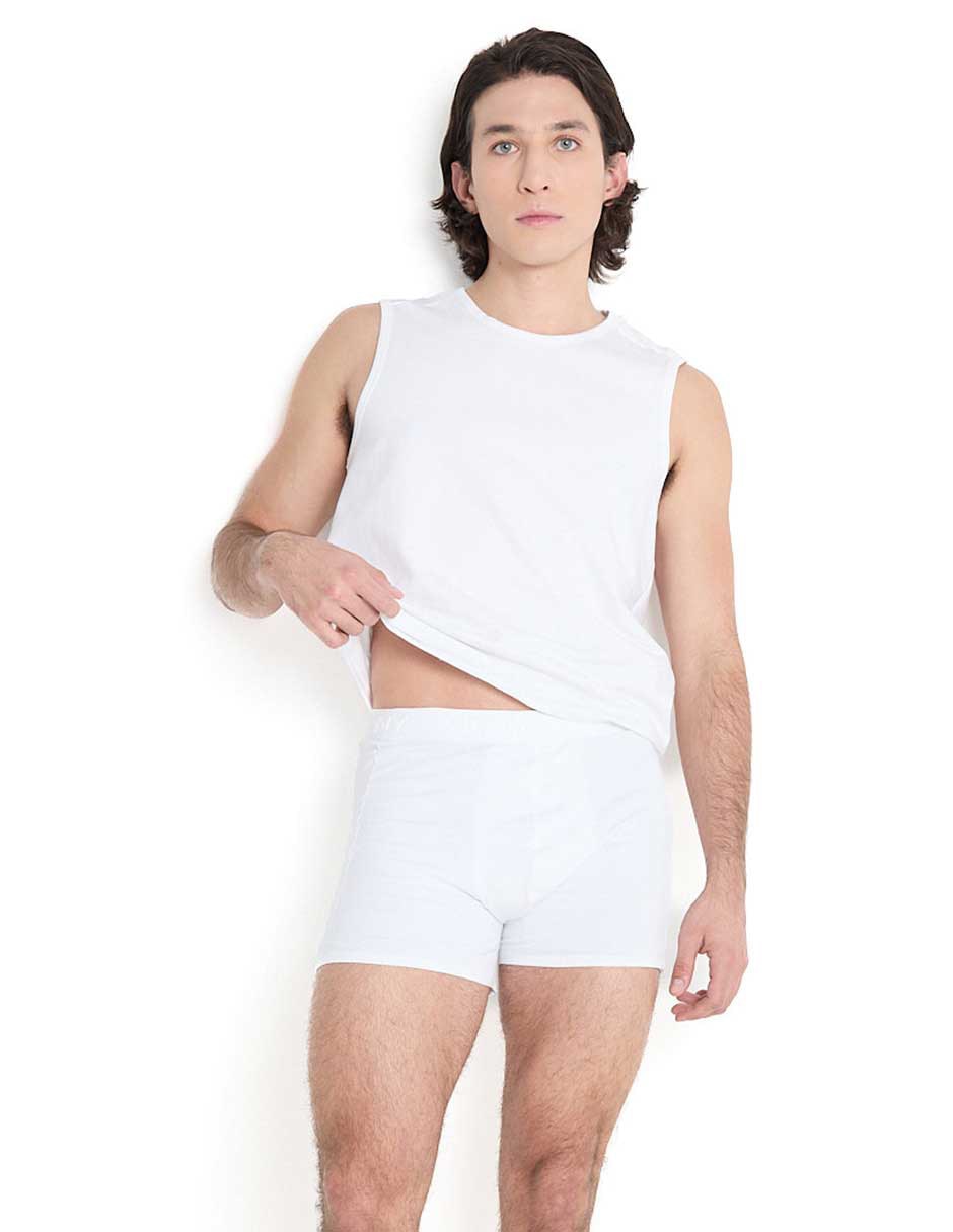 Bóxer de algodón para hombre 3 piezas 5