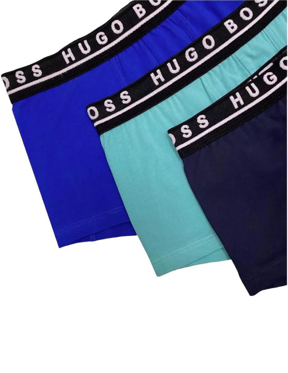 Set de bóxer trunk de algodón para hombre 3 piezas 2