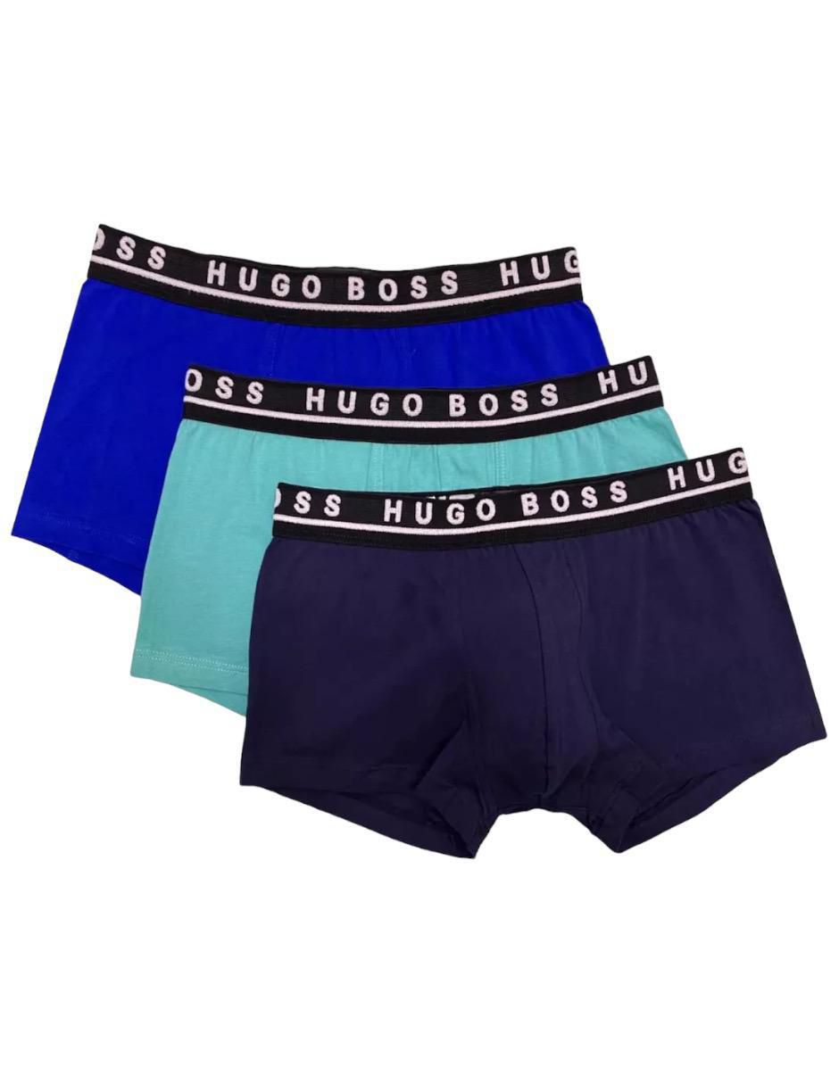 Set de bóxer trunk de algodón para hombre 3 piezas 3