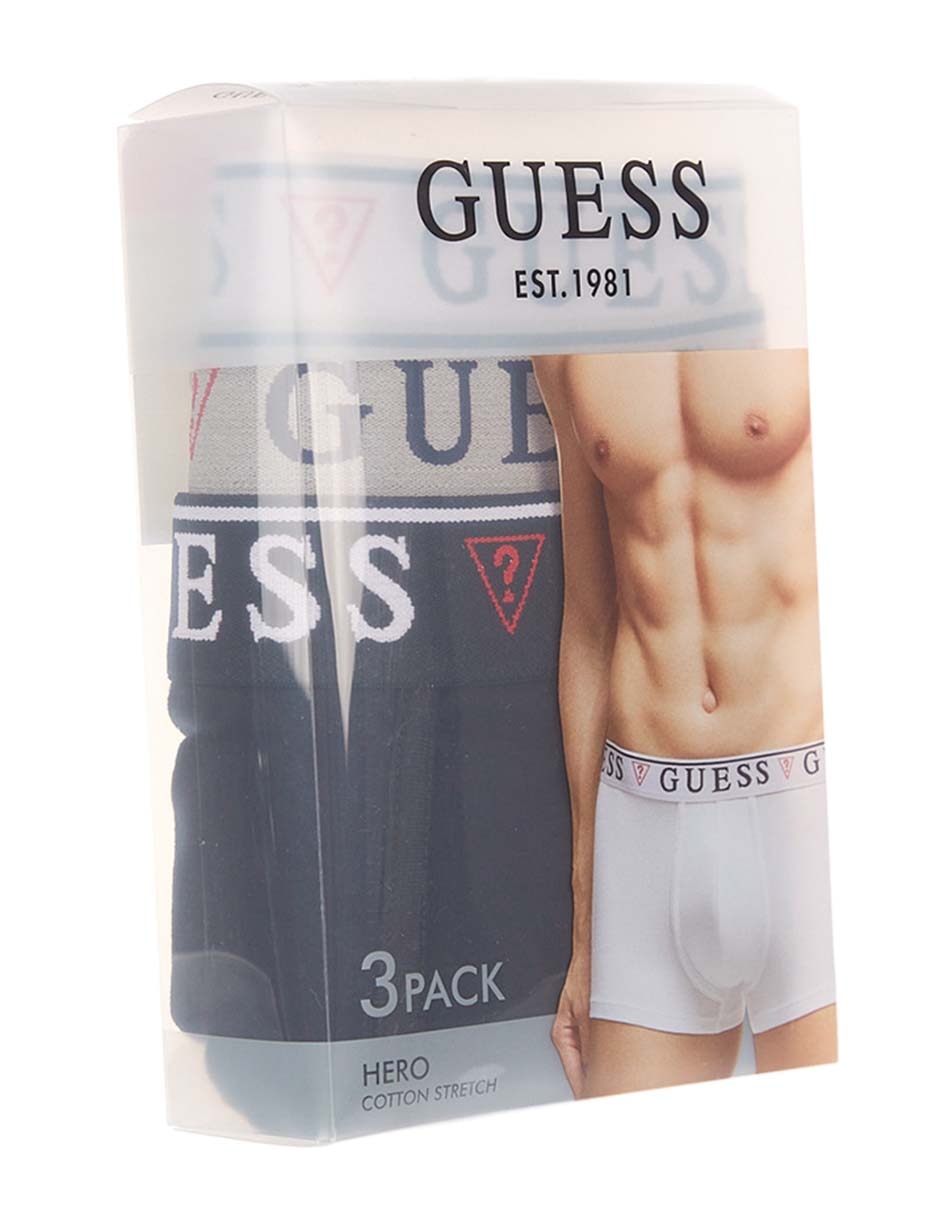 Set bóxer trunk de algodón para hombre 3 piezas 6