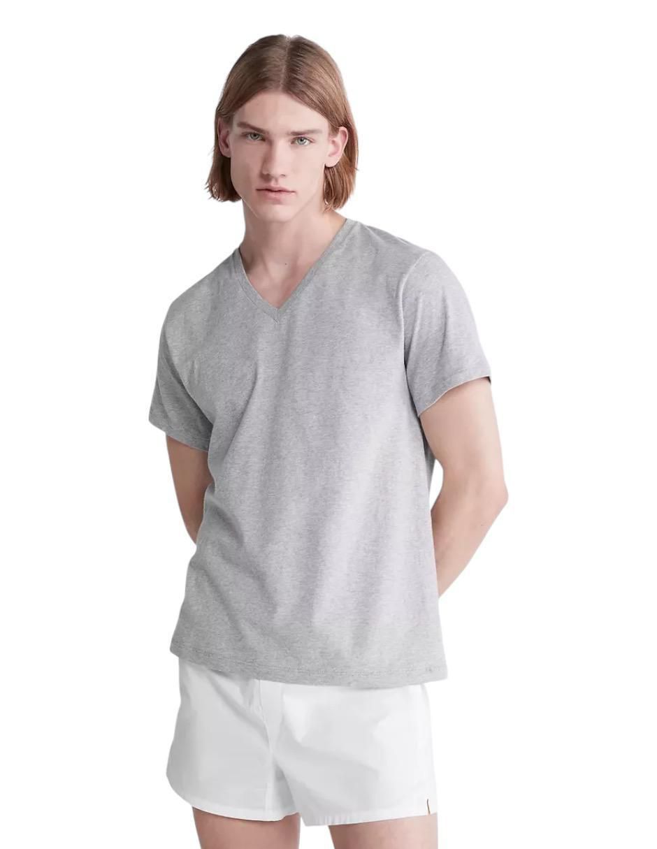 Set camiseta cuello V para hombre