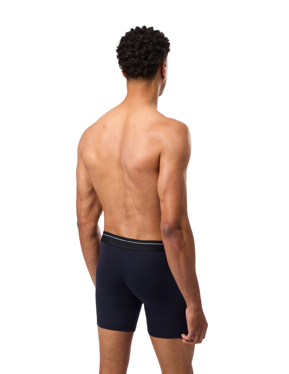 Set bóxer brief de algodón para hombre 2 piezas 7