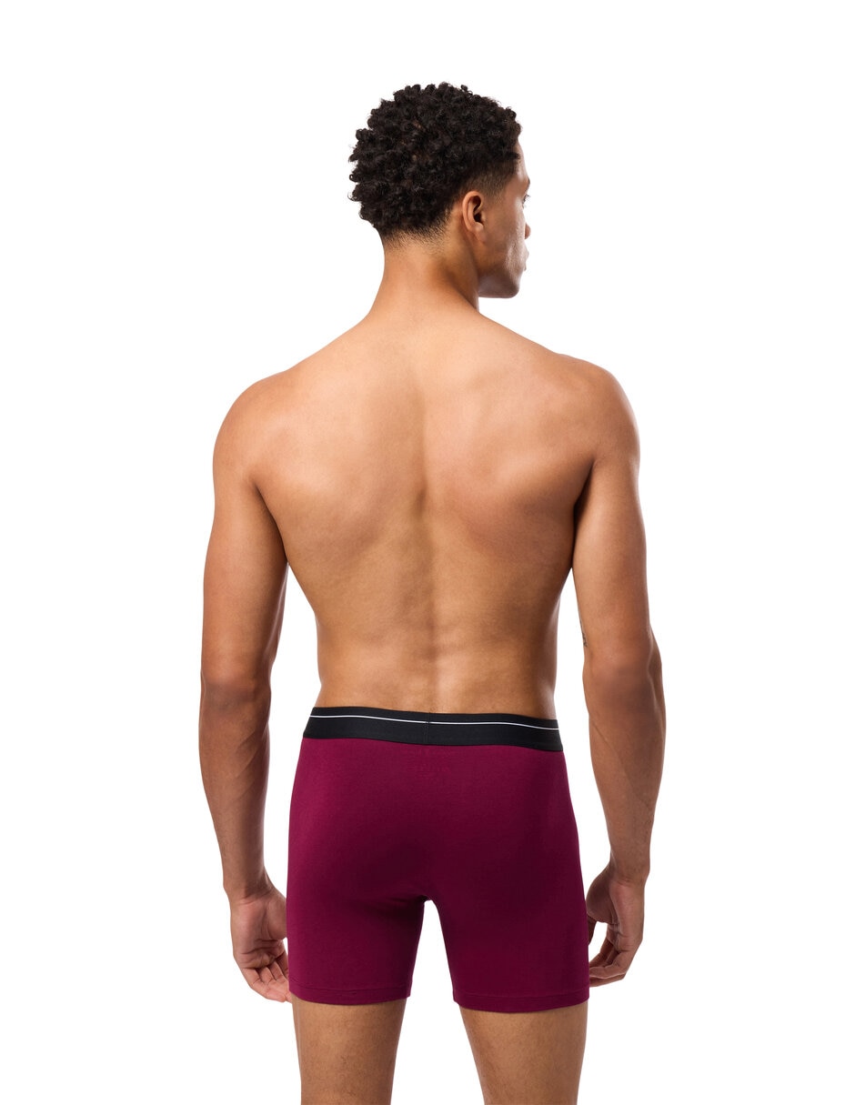 Set bóxer brief de algodón para hombre 2 piezas 7