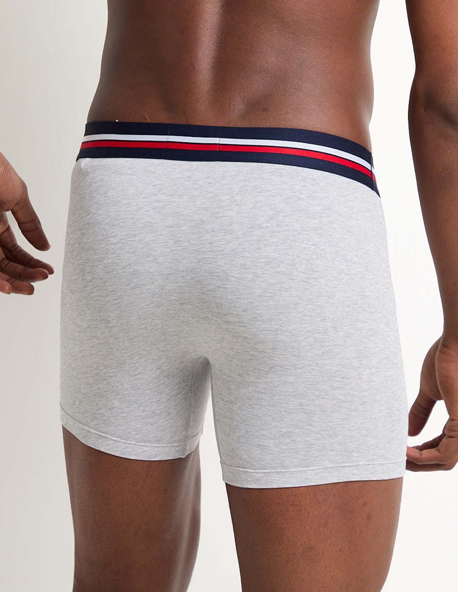 Set de bóxer brief de algodón para hombre 3 piezas 4