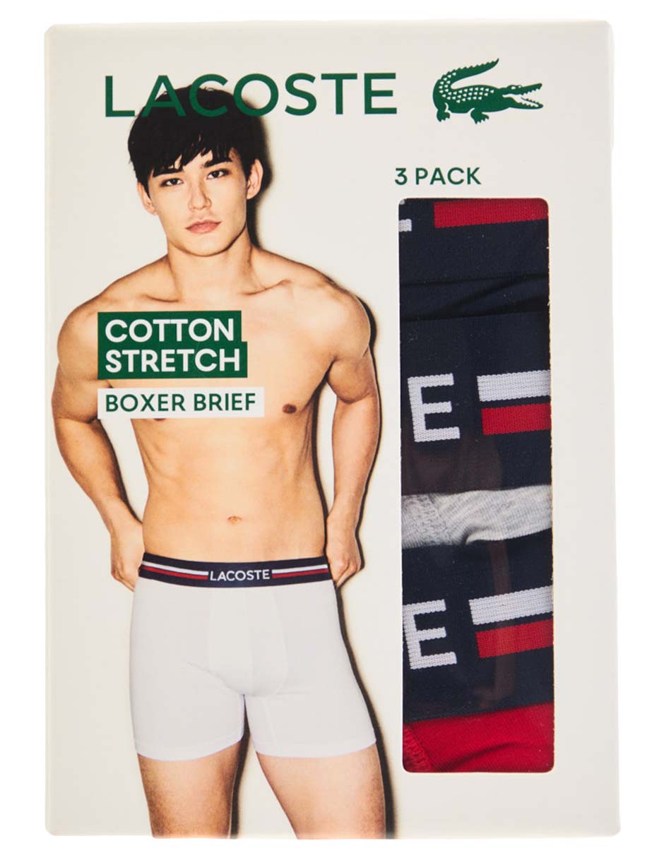 Set de bóxer brief de algodón para hombre 3 piezas 7