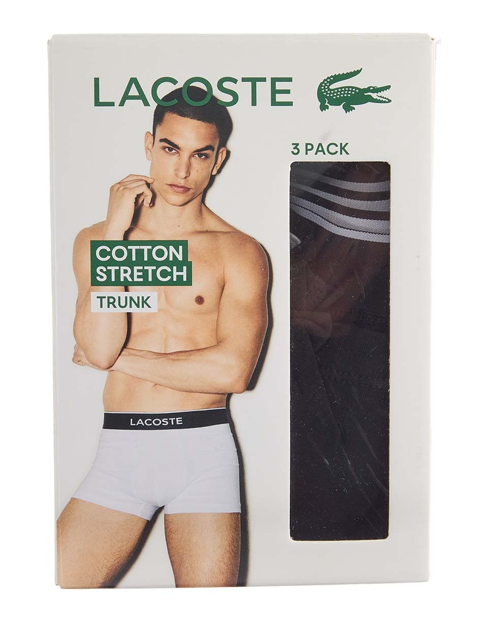 Set bóxer trunk de algodón para hombre 3 piezas 6