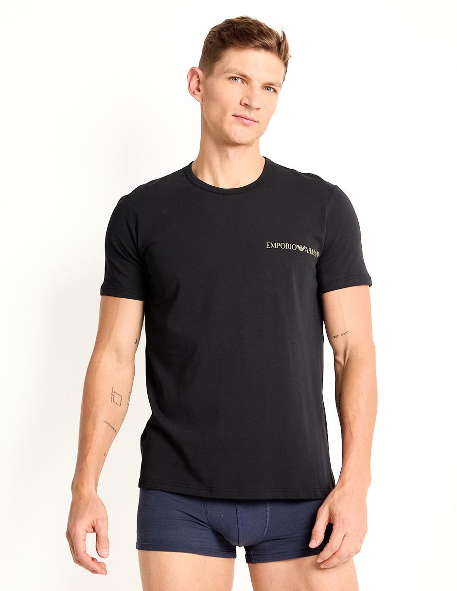 Emporio Armani Playeras Armani Liverpool Set Camiseta Armani Cuello Redondo  Para Hombre Liverpool