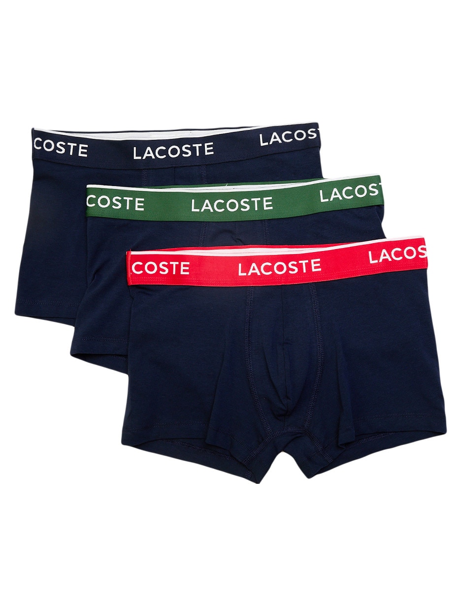BOXER LACOSTE 19778948, CH, AZUL MEDIO