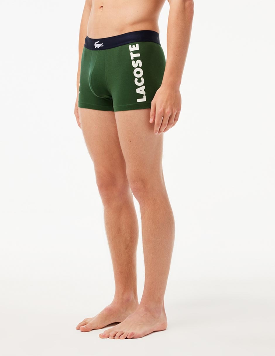 Bóxer trunk de algodón para hombre 3 piezas 2