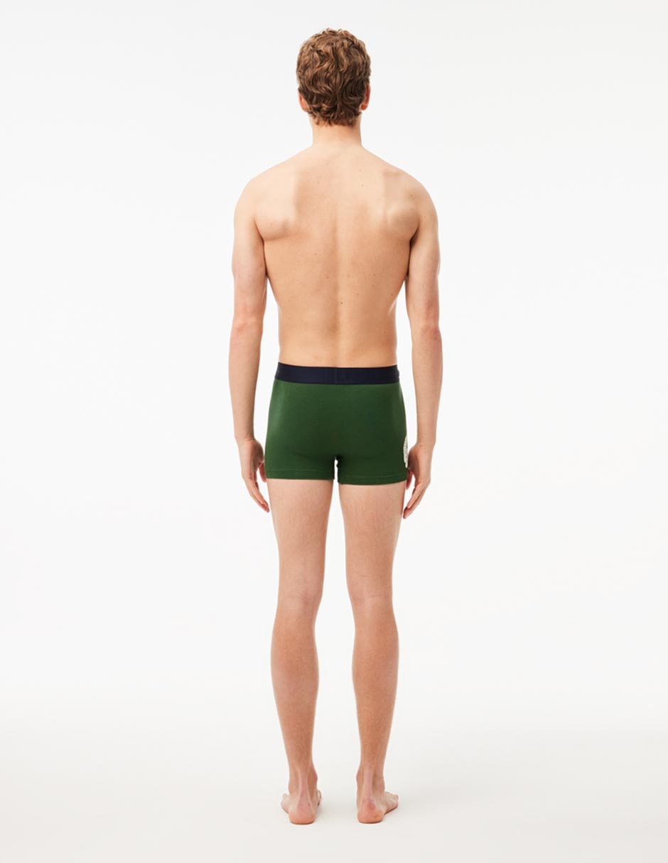 Bóxer trunk de algodón para hombre 3 piezas 3