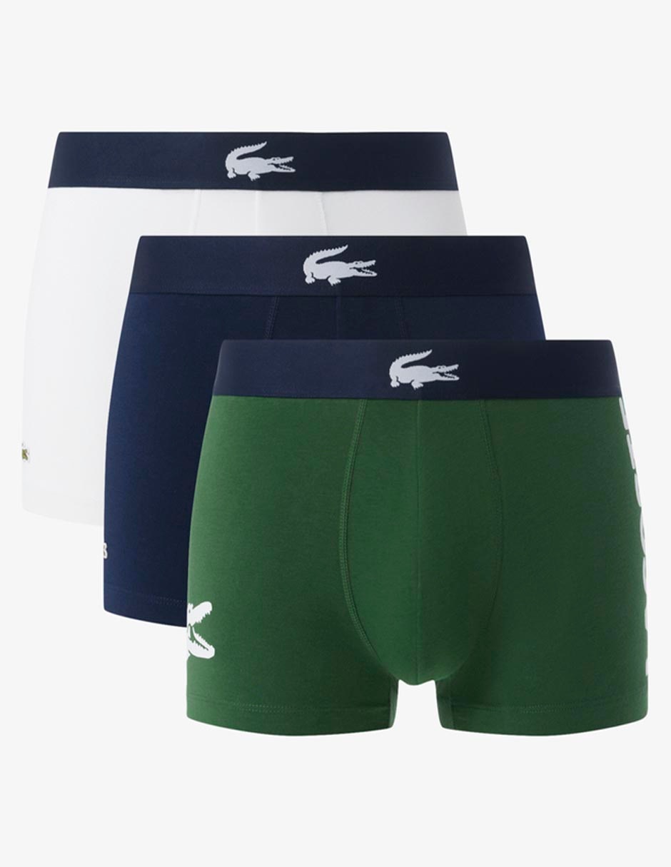 Bóxer trunk de algodón para hombre 3 piezas 5