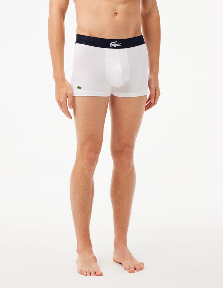 Bóxer trunk de algodón para hombre 3 piezas 8