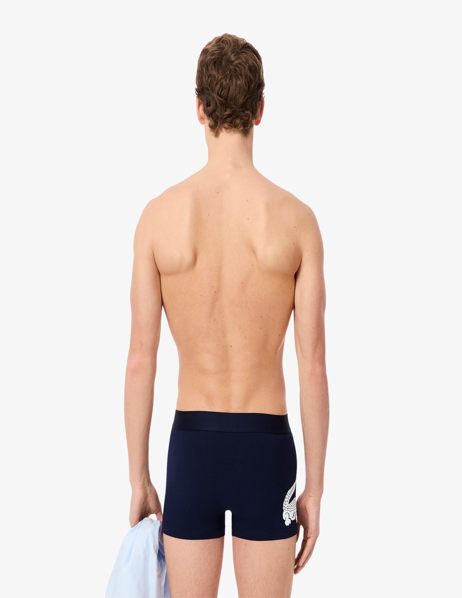 Set bóxer trunk de algodón para hombre 3 piezas 4